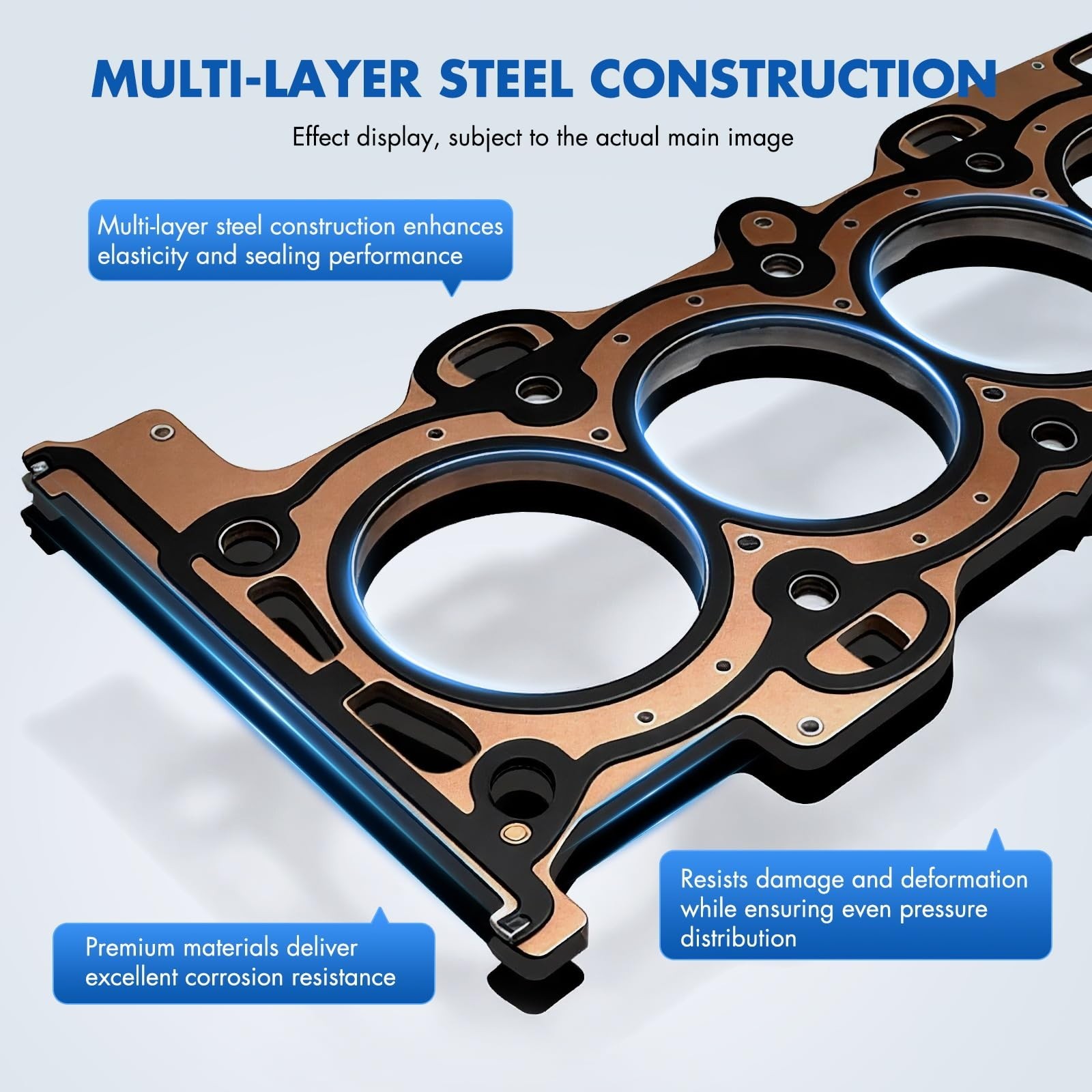 Cylinder Head Gasket Set Fit for Ford Escape 3.0L,for Mazda Tribute 3.0L Repl…