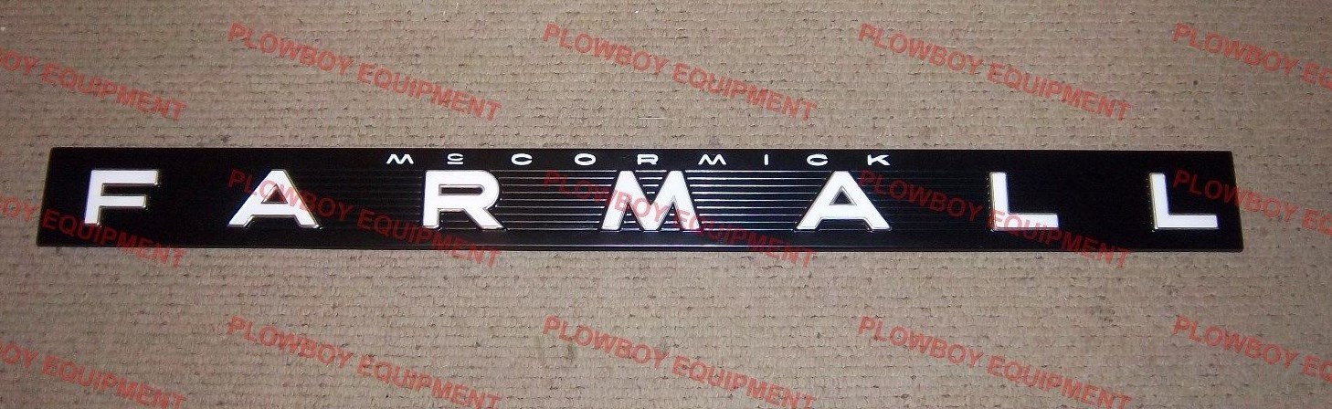 Set of 2 Side Emblems for Farmall International IH 504 656 706 806 1206 377796R1