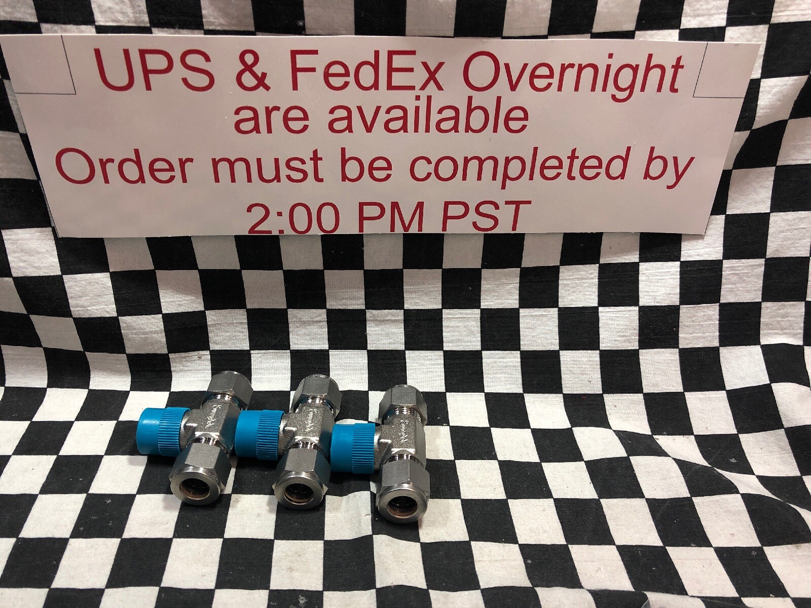 LOT OF 3 SWAGELOK Male Branch Tee 1/2″, SS-810-3-8TTM, SHIPSAMEDAY#V1H