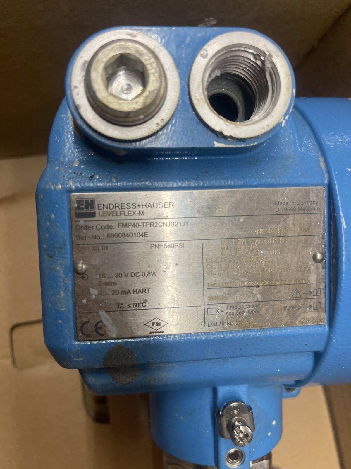 ENDRESS+HAUSER Levelflex FMP51 Guided Radar