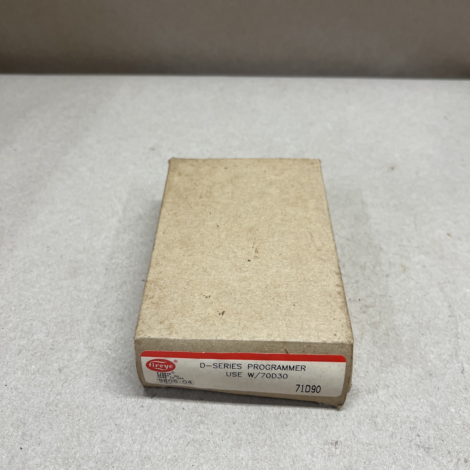FIREYE 71D90 D-SERIES PROGRAMMER