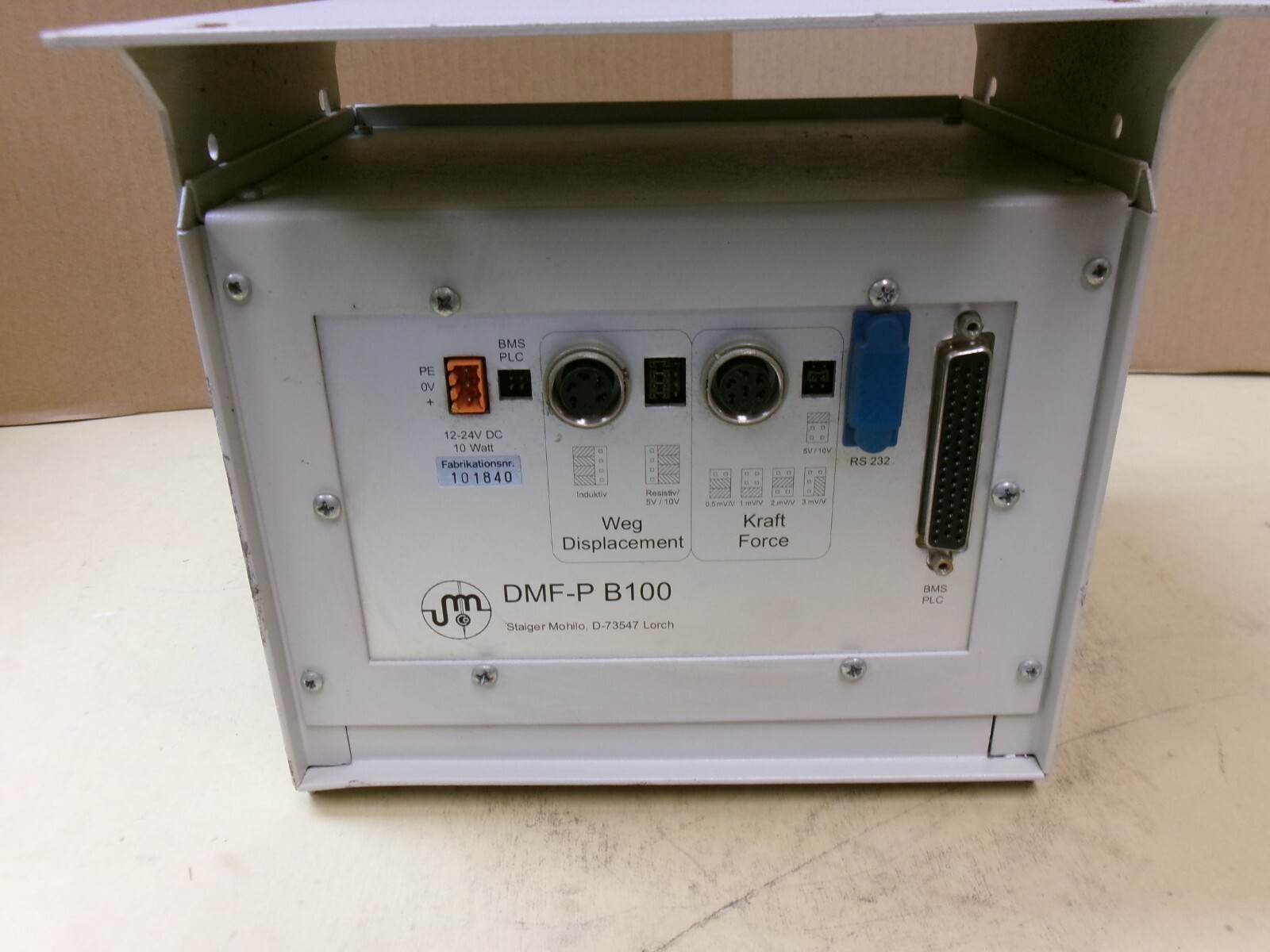 Cincinnatti Test Systems Sam-100 Signature Analysis Module DMF-PB100