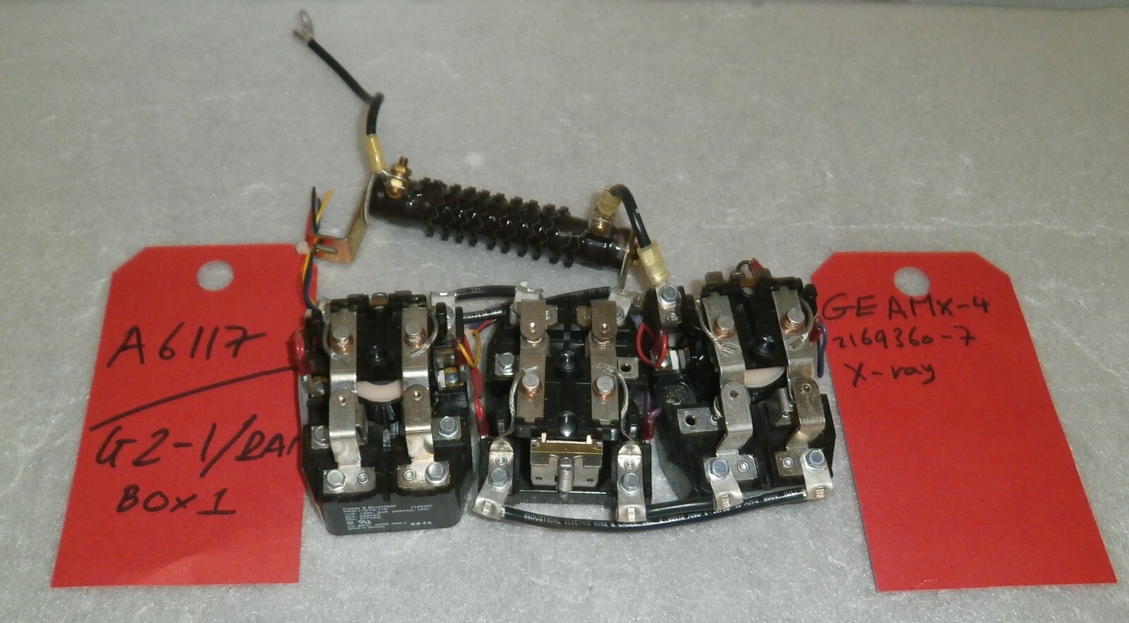 Lot of 3 Potter & Brumfield PRD-11DY3-110 of GE AMX 4 X-ray Used Good Condition