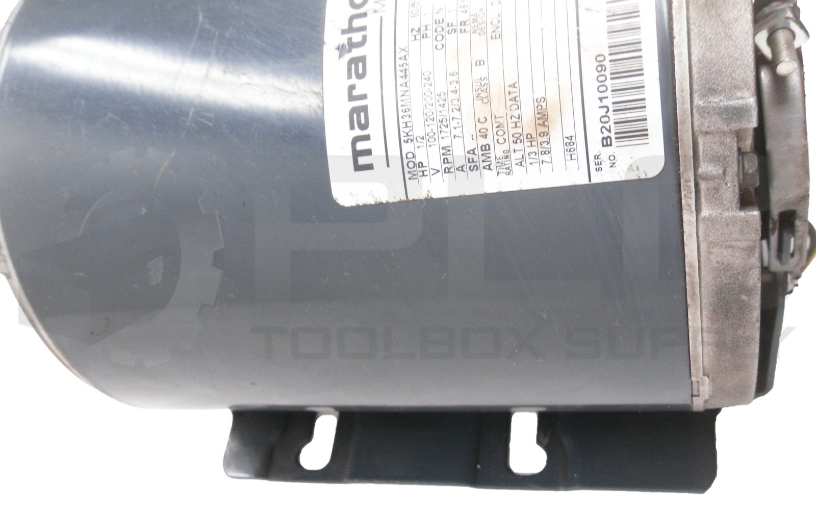 MARATHON 5KH36MNA445AX AC MOTOR 1/2HP 1725/1425RPM FR:48Y