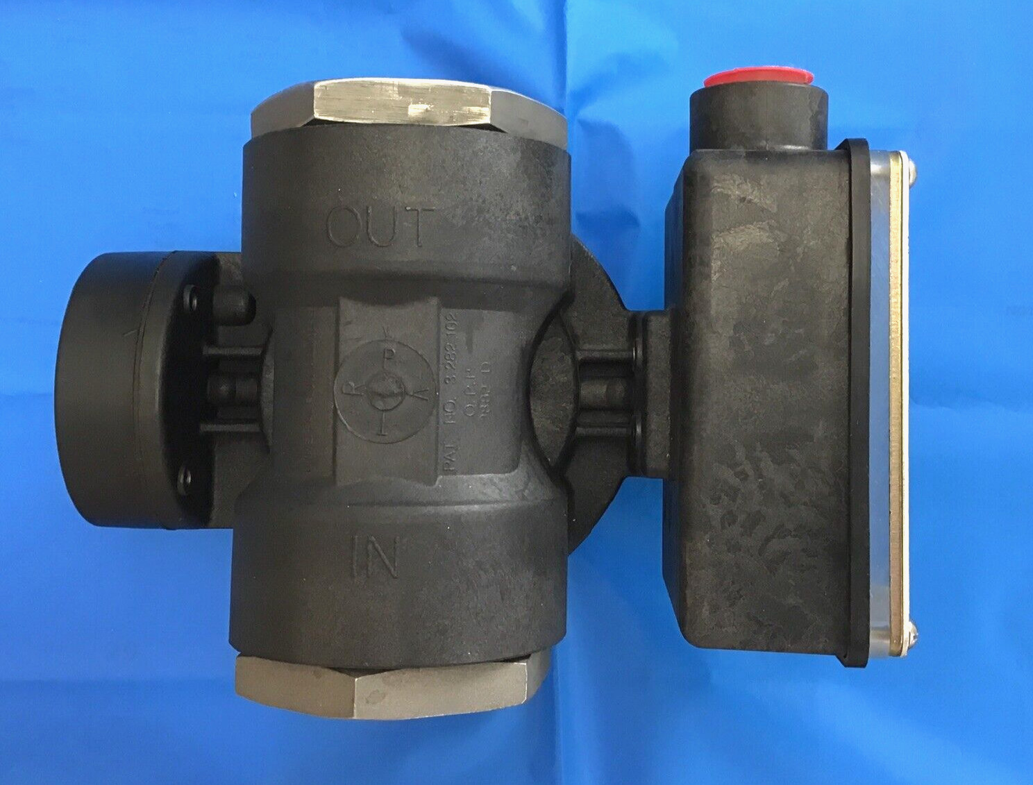 Universal Flow Indicator MX-PIE30GPM-12I-32V1.0-A1WR 0-30GPM NEW