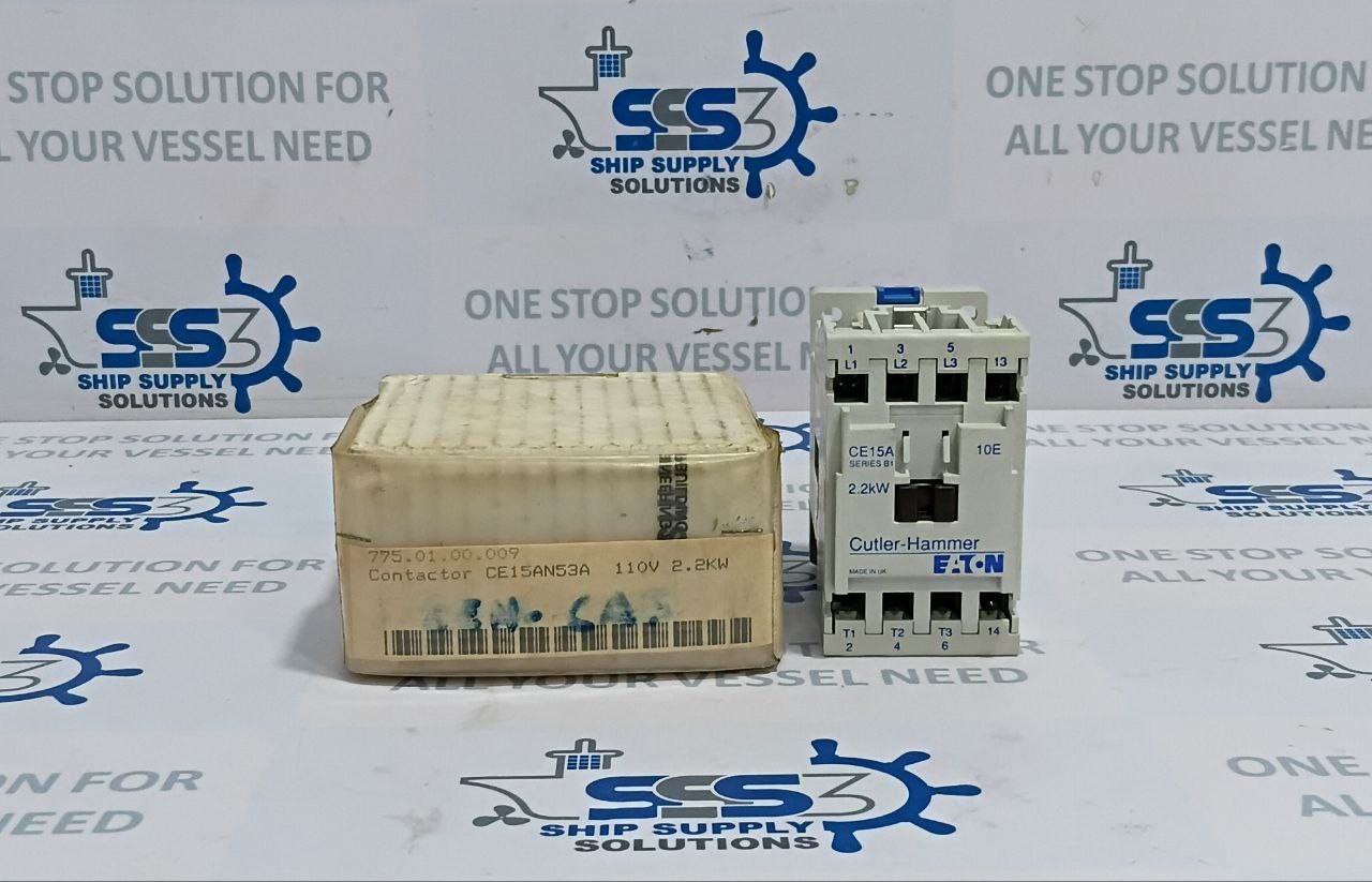 Eaton / Cutler-Hammer CE15ANS3 3-Pole Contactor Coil Voltage 110V 50Hz 120V 60Hz