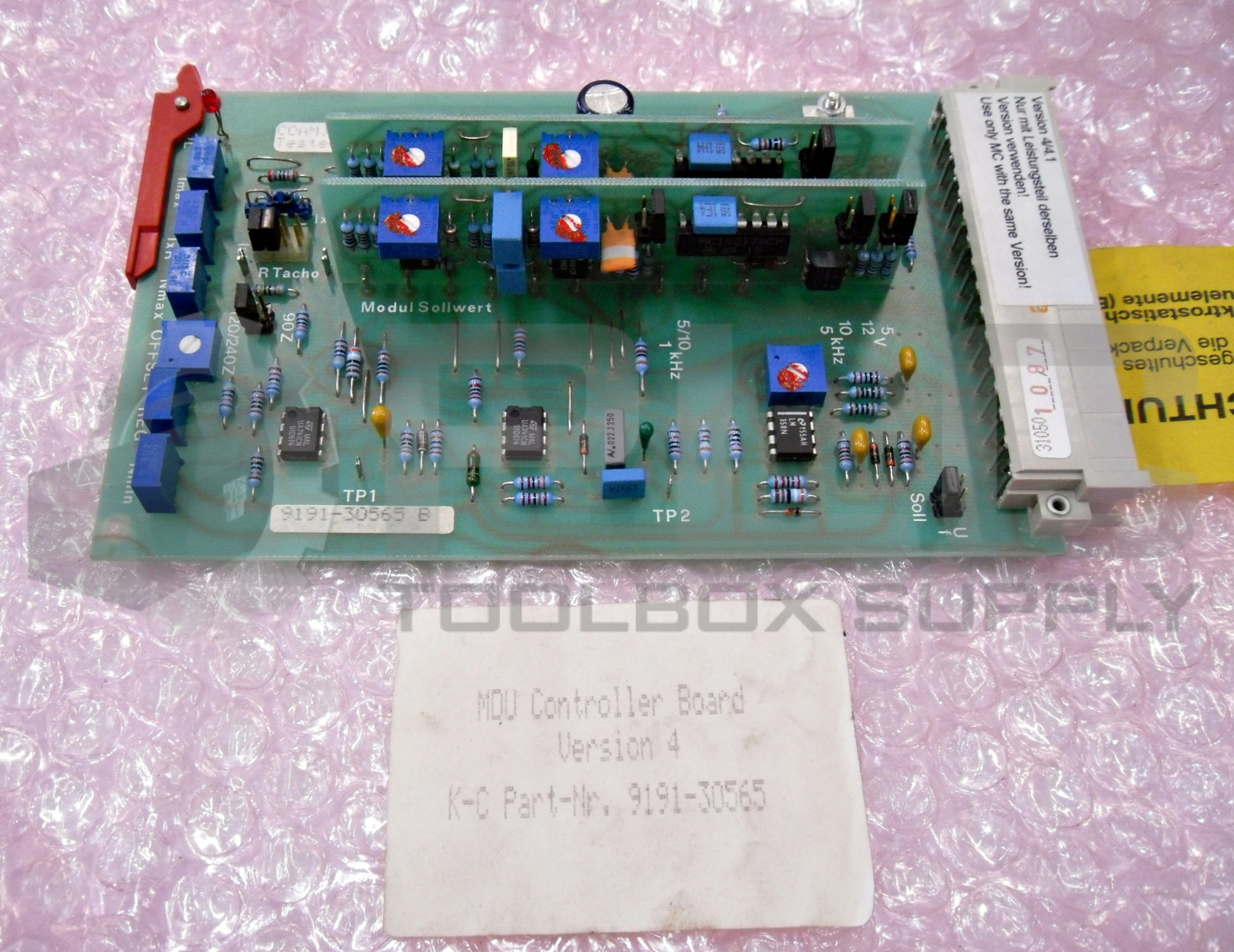 NEW K-TRON 9191-30565 PC BOARD FOR POWER MODULE
