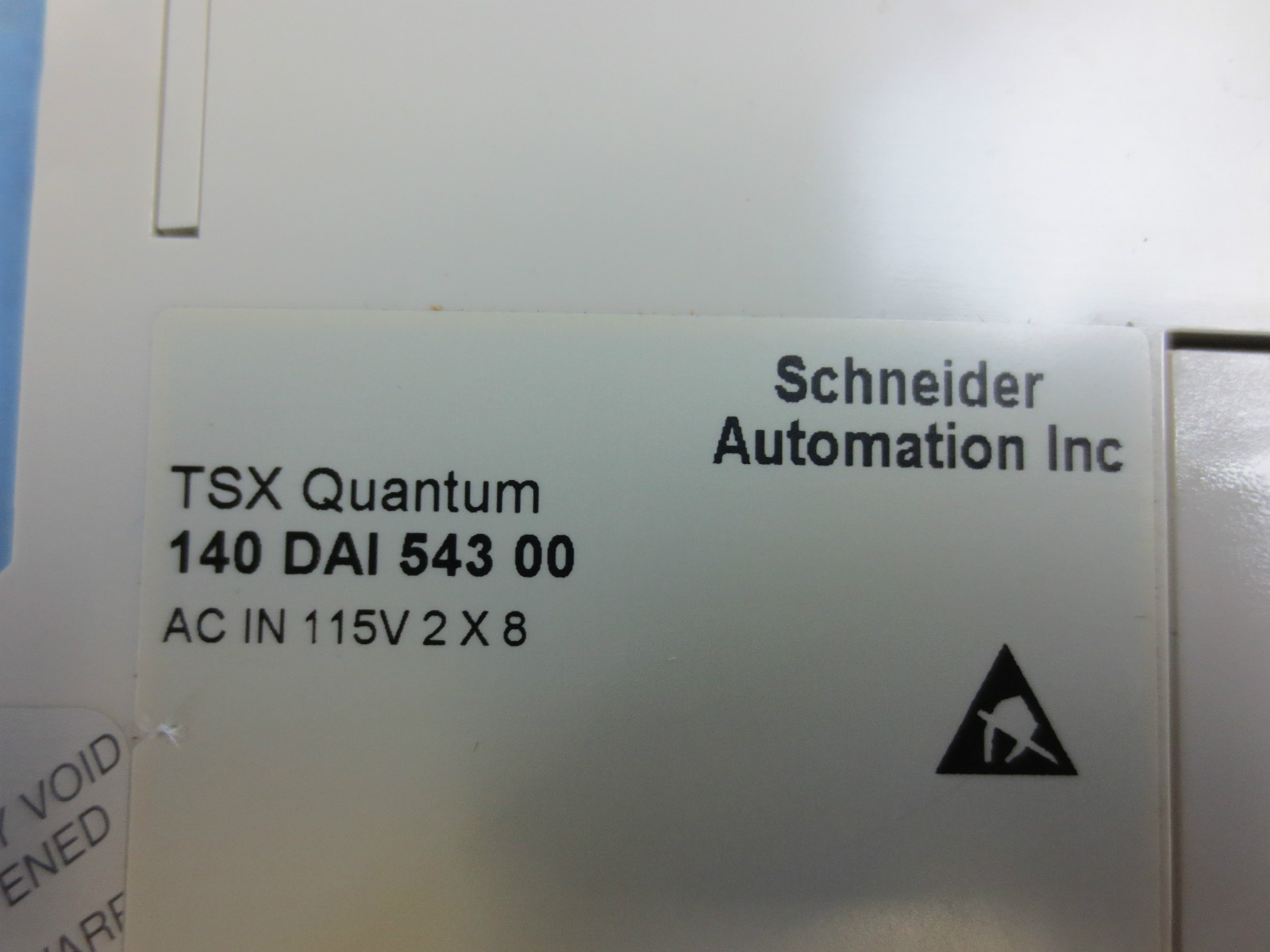 SCHNEIDER MODICON 140 DAI 543 00 – 115VAC INPUT MODULE – NO TERMINAL STRIP