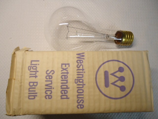 Westingh 300/99 300 Watt 125-130V Extended Service Light Bulb Mogul Base