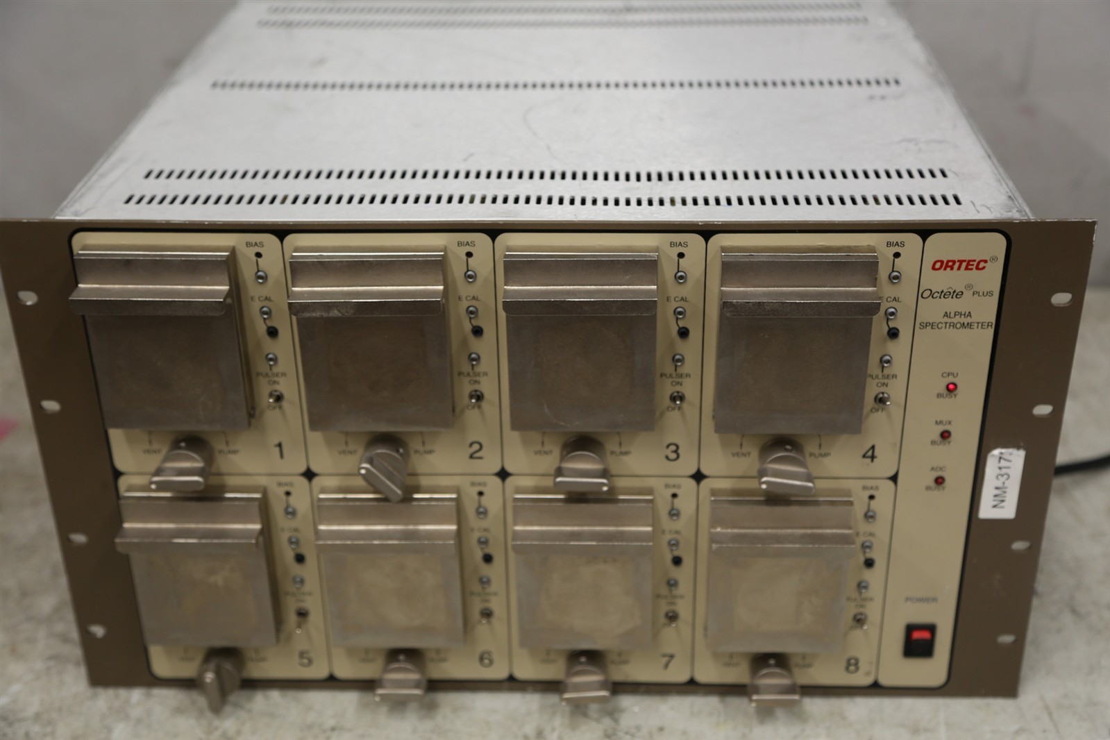 ORTEC OCTETE Plus Alpha Spectrometer (no detectors) (S21)