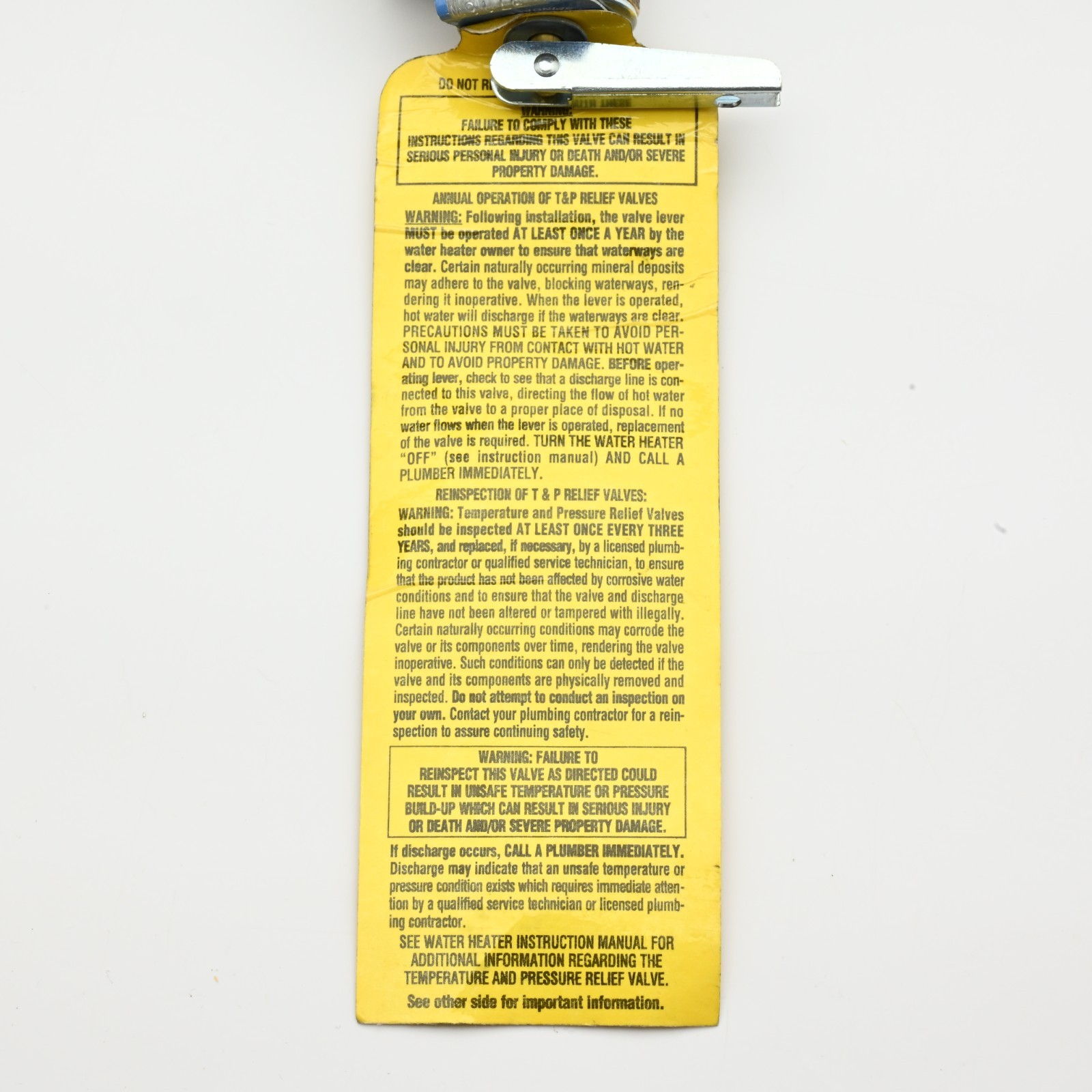 Watts Regulator M7 STD.Z21.22 3/4in Relief Valve 150PSI 210F
