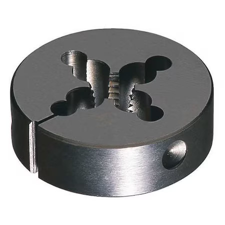 Cle-Line C65193 1/4-28Unf Carbon 1-1/2 Outer Diameter Round Adjustable Die