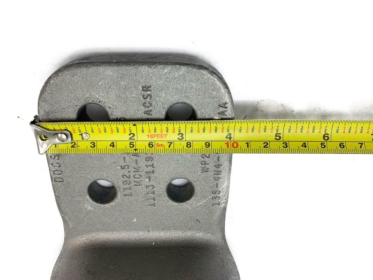 Dossert WP2CA 230 kV Aluminum Welded Terminal Connector NEW FREE FAST SHIP