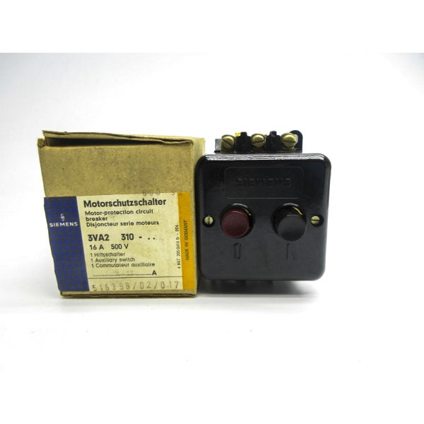 SIEMENS 3VA2-310 500V 16A NSMP