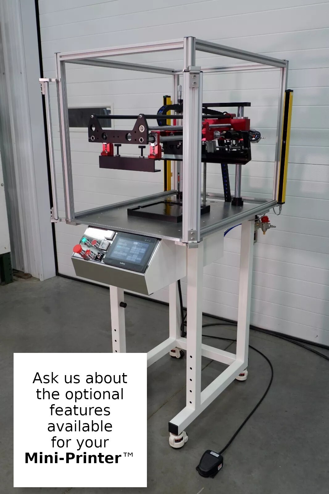 PRECISION SCREEN PRINTING MACHINE