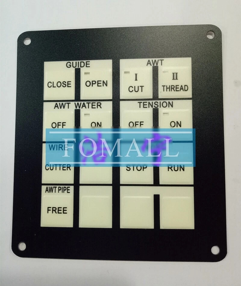 1SET NEW Membrane Keyboard FOR Sodick Wire EDM Machine AQ360 Button Film