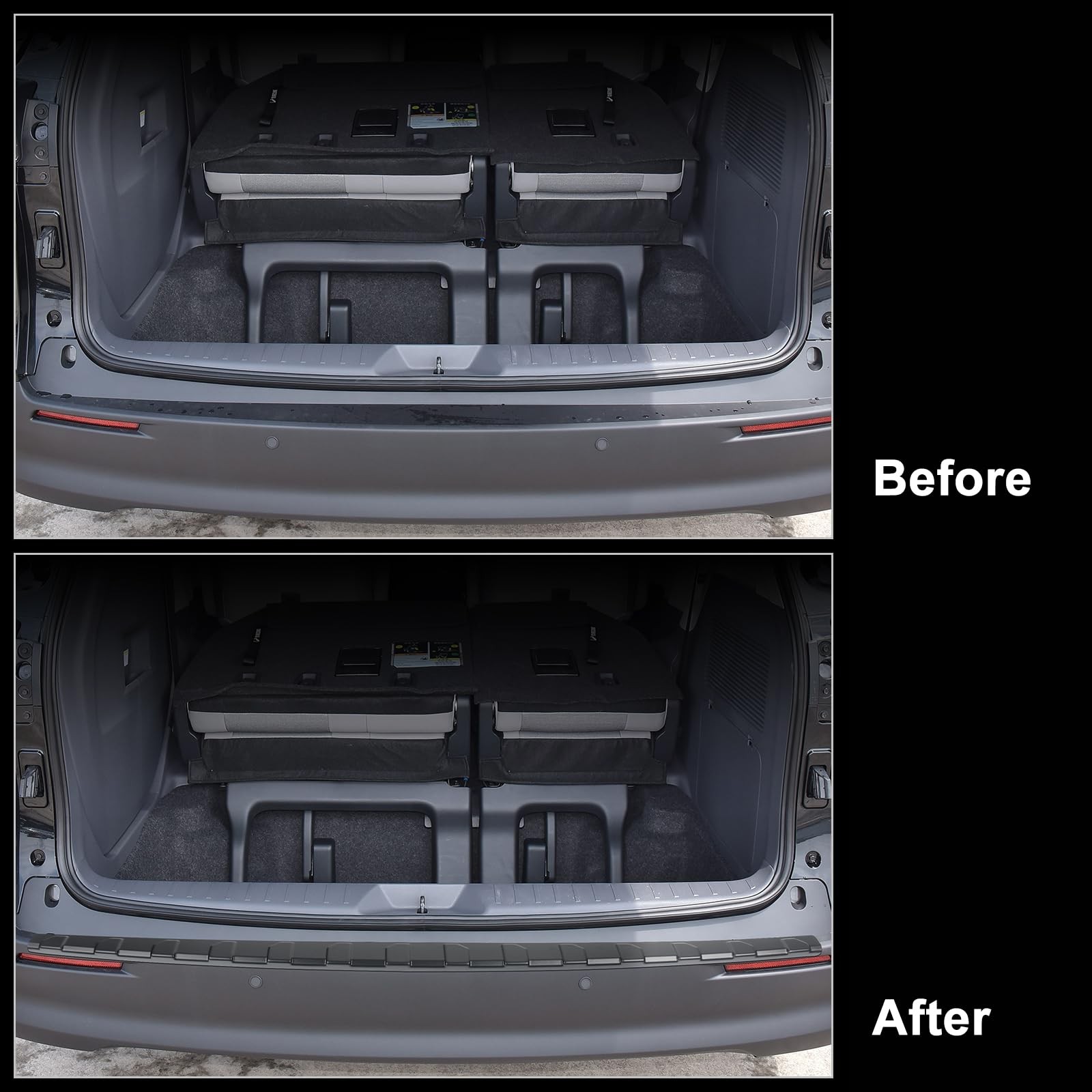 Rear Bumper Protector for Toyota Sienna 2021-2026 | Durable ABS Guards