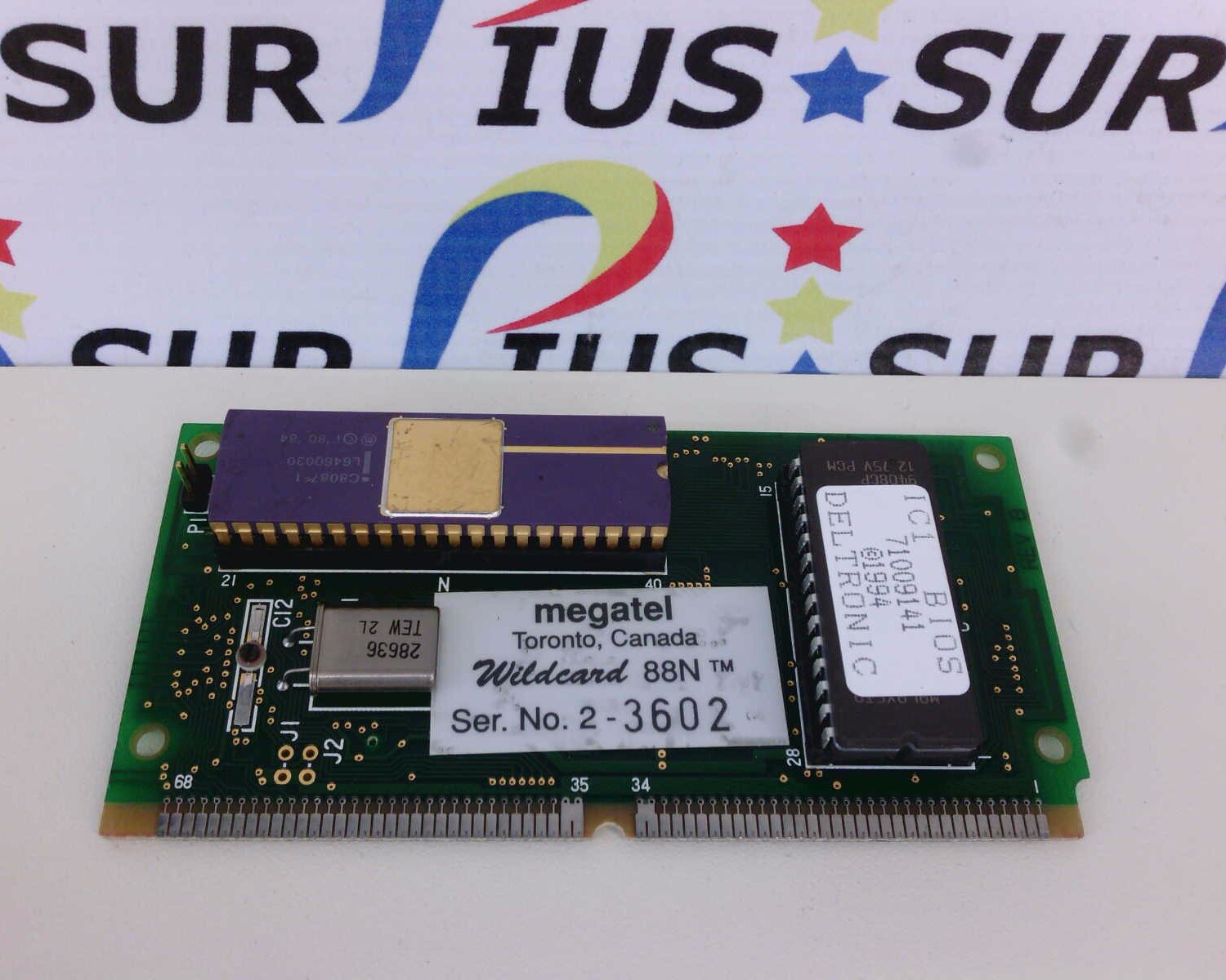 USSP Megatel Wildcard 88N With Deltronic 71009141 IC1 Bios Chip 8810N Card Modul