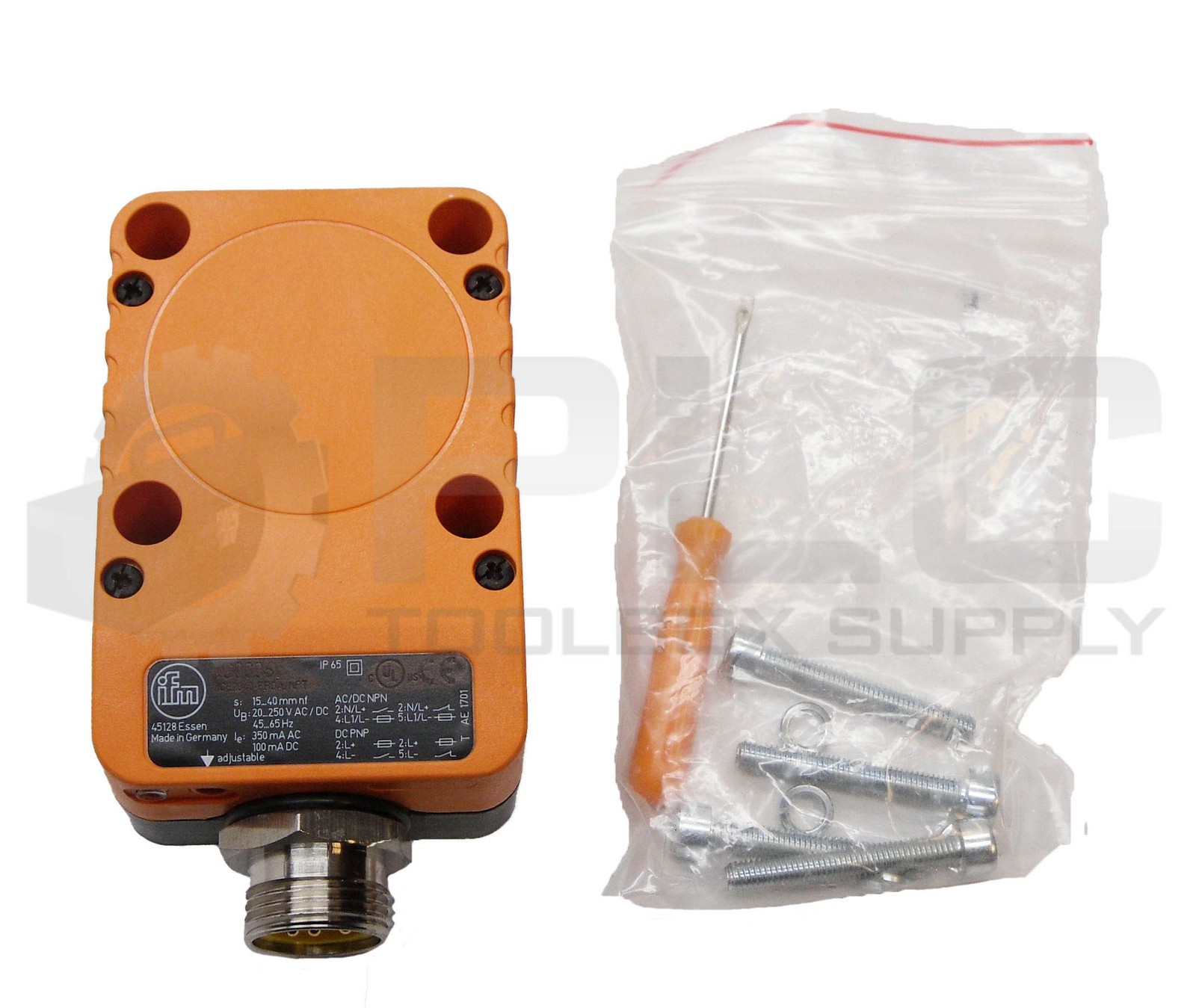 NEW IFM EFECTOR ICE2040-FBOA/NPT INDUCTIVE SENSOR 20-250V AC/DC 45-65HZ