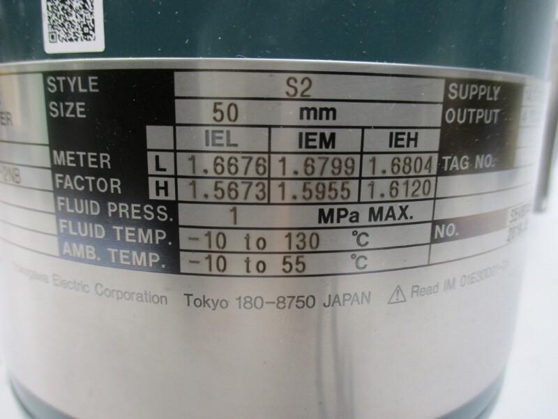 YOKOGAWA AXR050G AXR050G-E1AL1L-AA12-2NB/SCT 14.7-42VDC -10′-+130’C NSNP