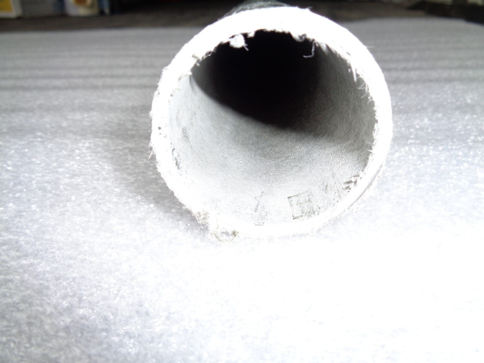 Fiberglass Round Tube 1.778″ OD X 1.554″ ID x 40″ L wall thickness 0.1085″