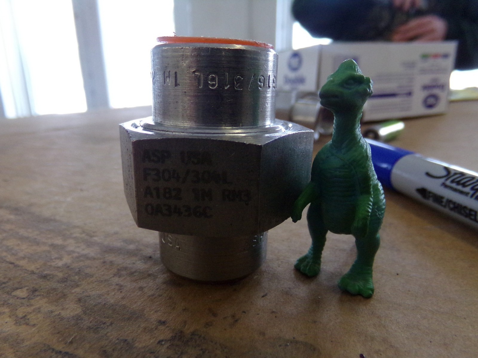 ASP F316/316L 1M RJ 1/2 A182 1M 0A3436C Stainless Steel Coupling *FREE SHIPPING*