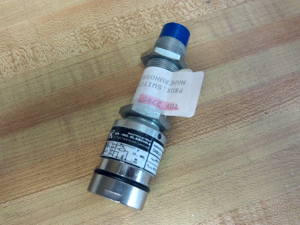Klaschka OAS/L/A-m18rg-II/e1sk Inductive Sensor OASLAm18rgIIe1sk