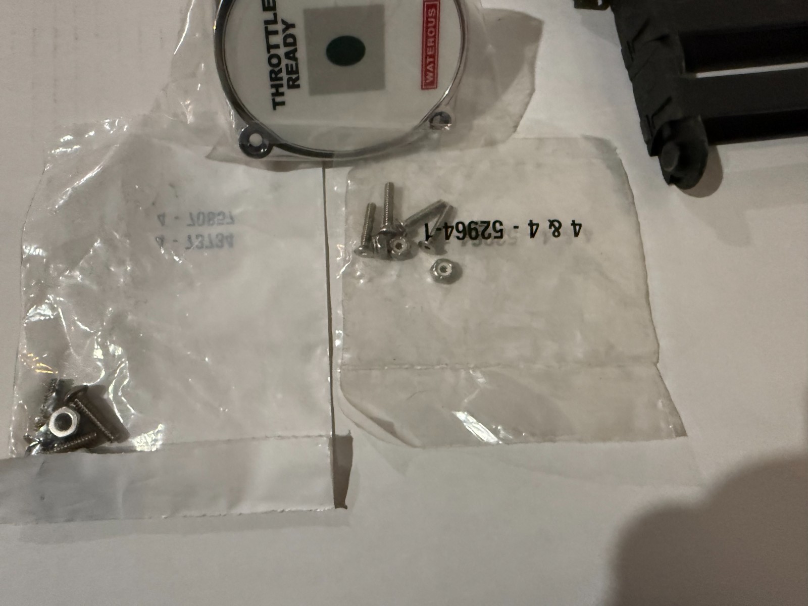 Waterous Throttle Ready Governor Display Module Light Parts