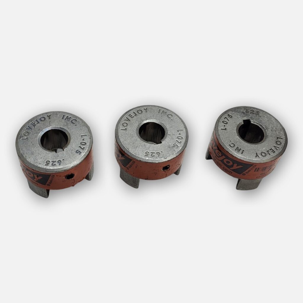 LOT OF 3 LOVEJOY L-075 JAW COUPLING HUB 5/8″ .625