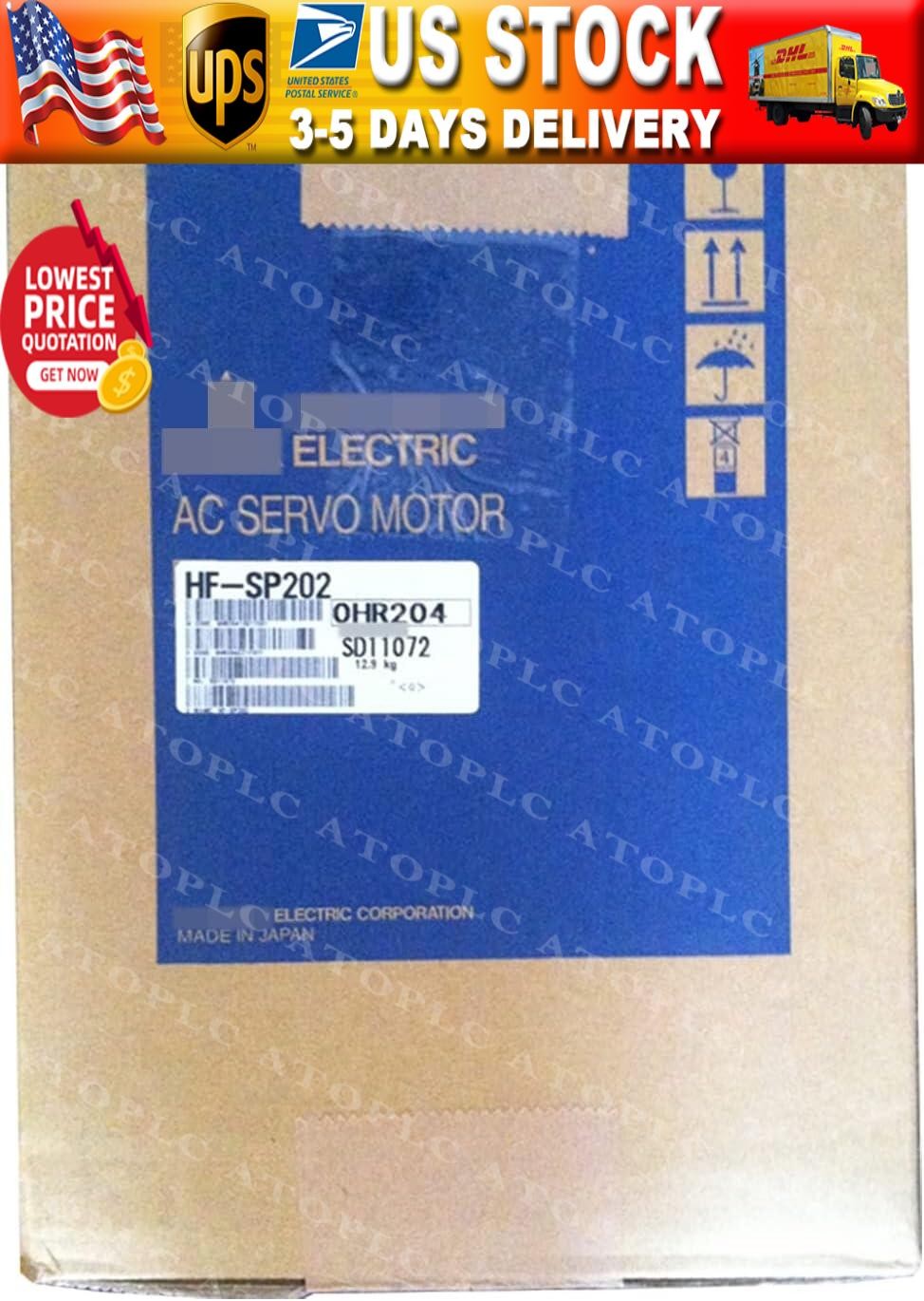 MITSUBISHI Servo Motor HF-SP202 NEW