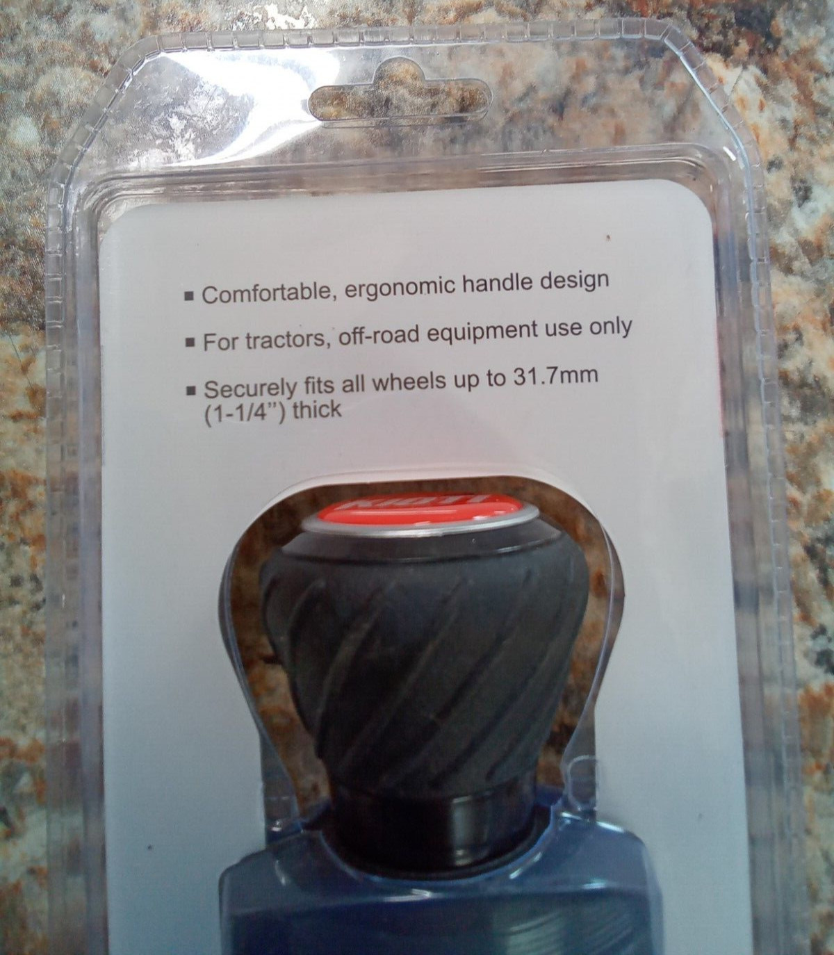 New OEM KIOTI TD21-0005-AC STEERING WHEEL SPINNER KNOB See Description For Size