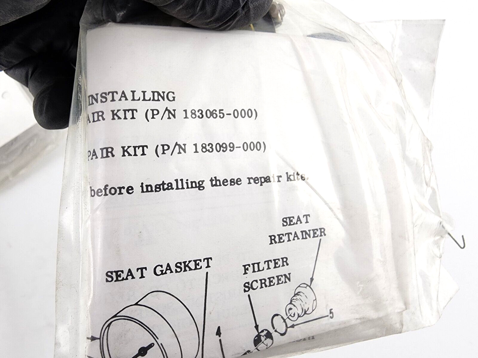 Cornelius 183099000 Repair Kit CO2 Regulator Secondary Pinnacle Viper 3 4