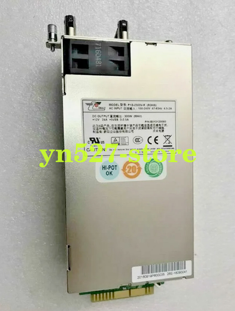 Original EMACS Working server power supply For P1S-2300V-R 300W Fully tested