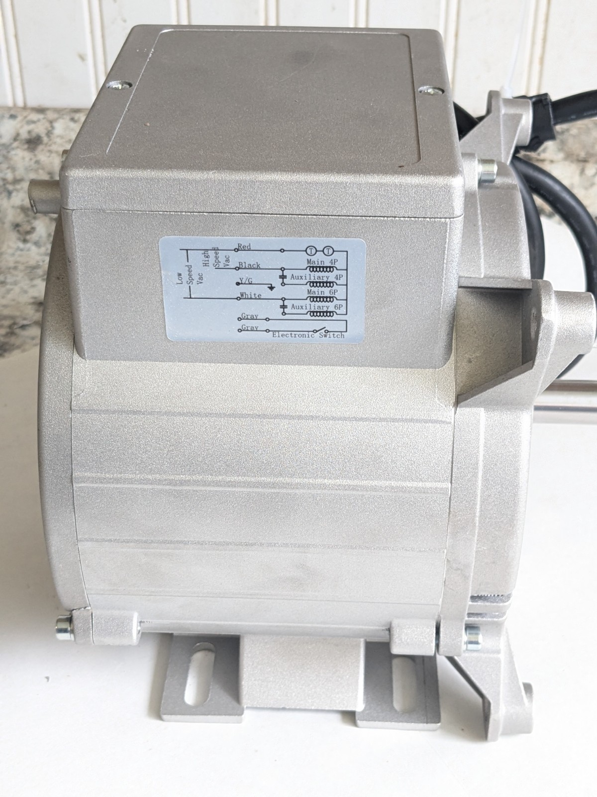 Olympia 32244 Blower Motor 1/2 HP Blodgett EF Series 208-240 1710/1120 RPM Singl
