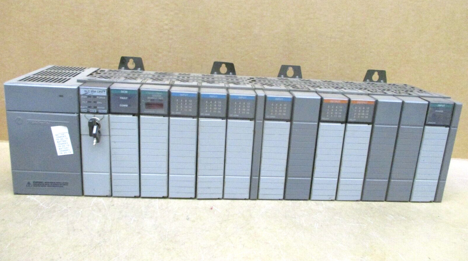 Allen-Bradley SLC 500 1746-P3 SLC 5/04 CPU 1747-L542 1747-DCM 1747-SDN 48694GN