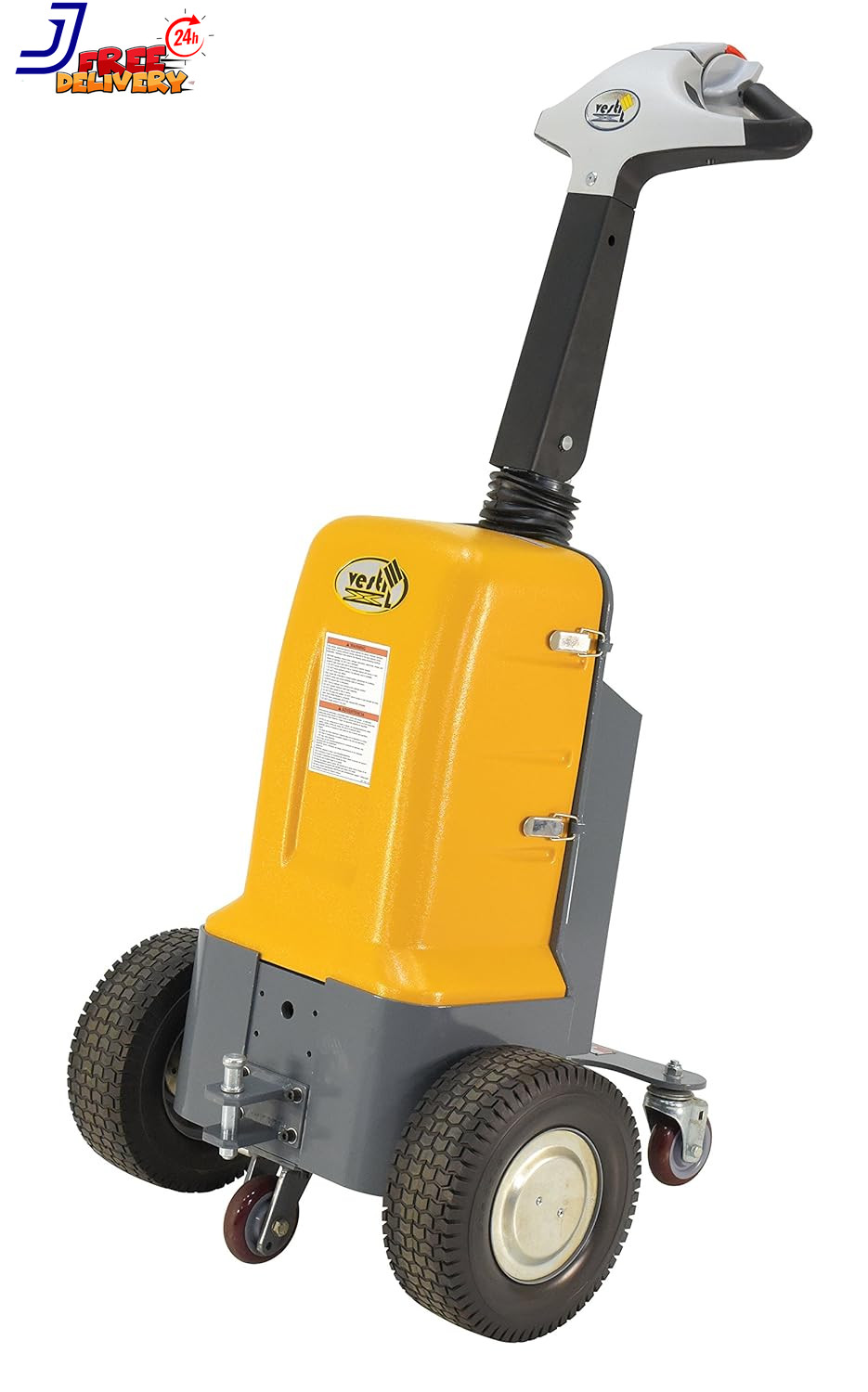 E-TUG-20 Steel Electric Powered Tugger 2000 Lb. Pull Capacity Yellow/Black