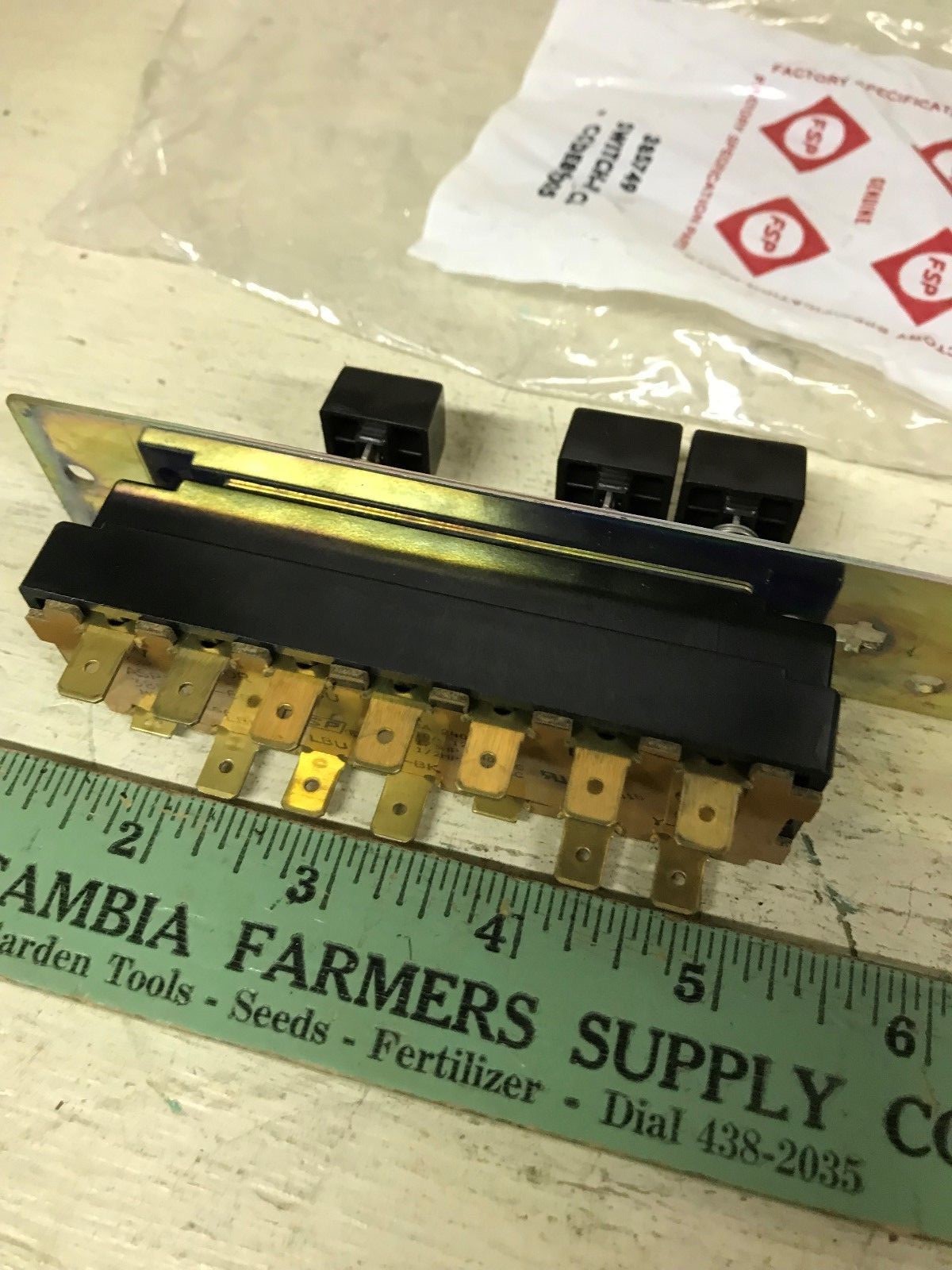 WHIRLPOOL / FSP 385749 PUSH BUTTON SWITCH, ASP3037-603