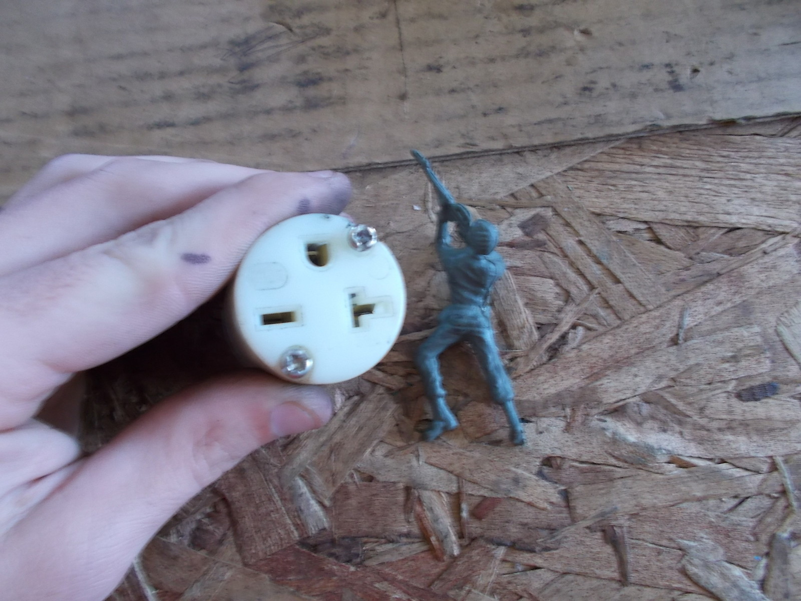 3-Pin Female White Connector Plug 20A 250V *FREE SHIPPING*