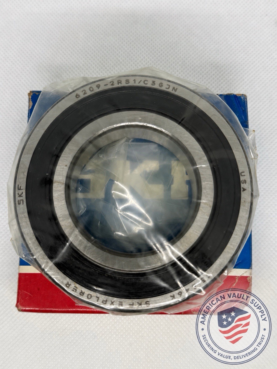 SKF Explorer 6209 2RSJEM Deep Groove Ball Bearing 45x85x19mm USA NEW