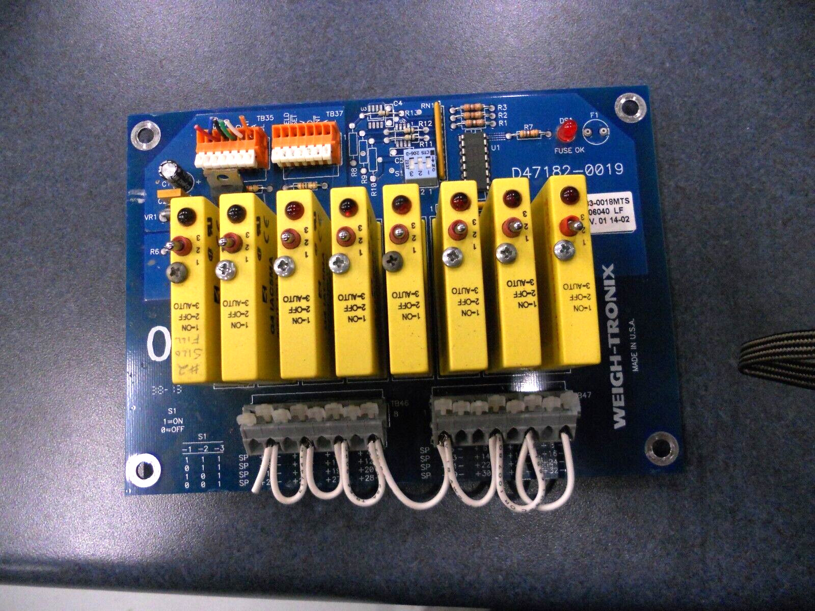 Weigh-Tronix D47182-0019 Circuit Board