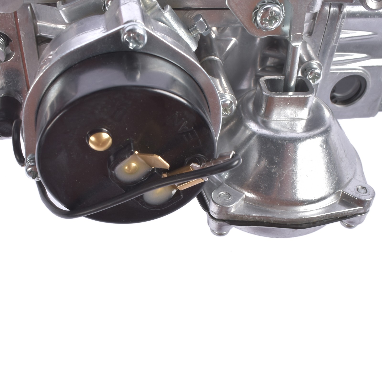 Carburetor 4-Barrel Square Bore 600 CFM Electric Choke Aluminum Fits for Holley