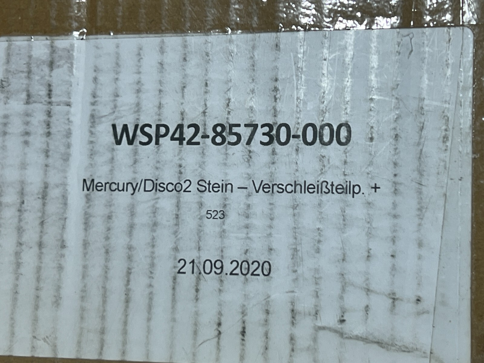 Box of 3 – Mercury/Disco2 Stein, Stone – Wearing Parts WSP42-85730-000