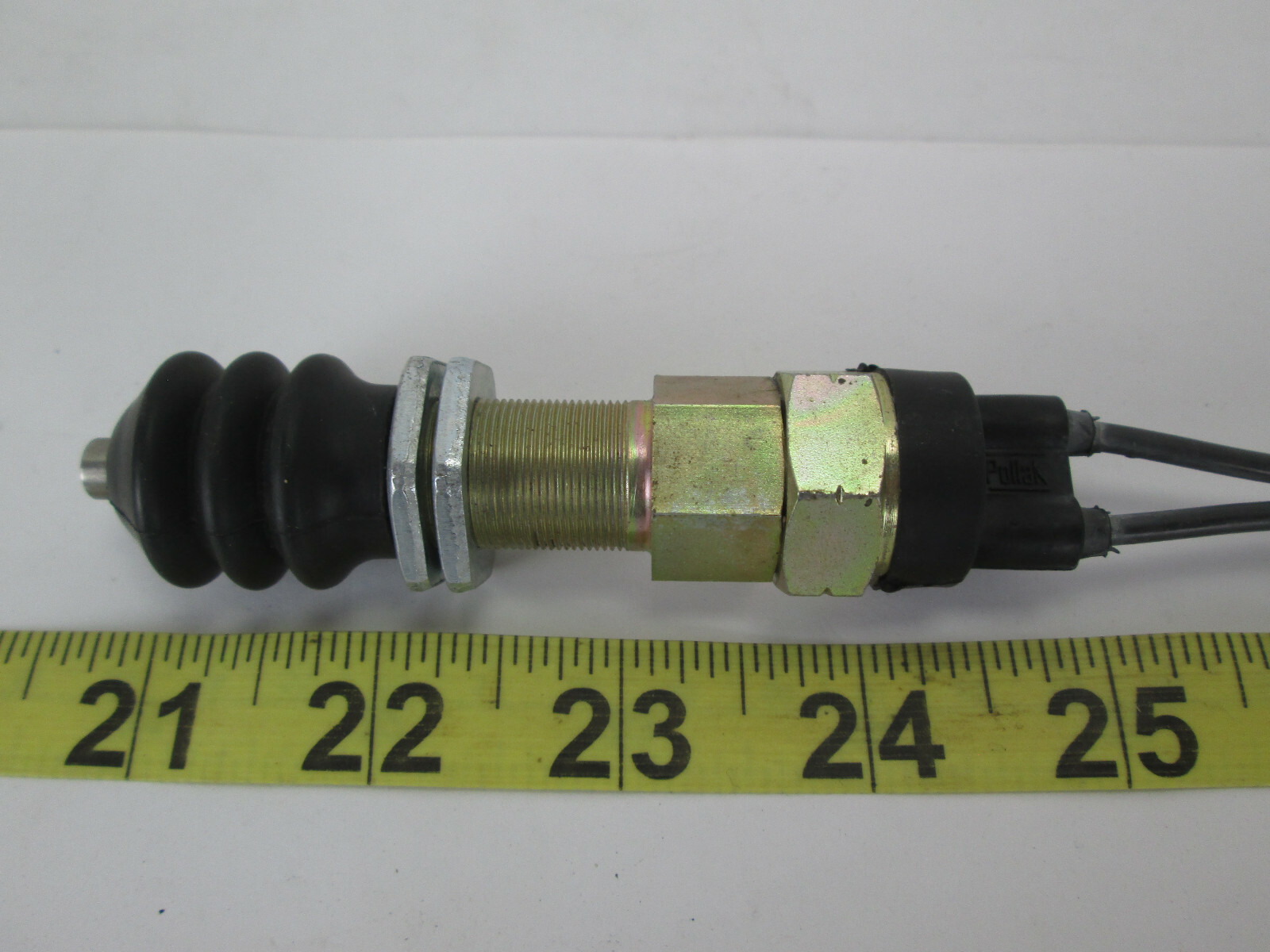 Plunger Switch Button Pollak with 2-Pin Delphi Connector