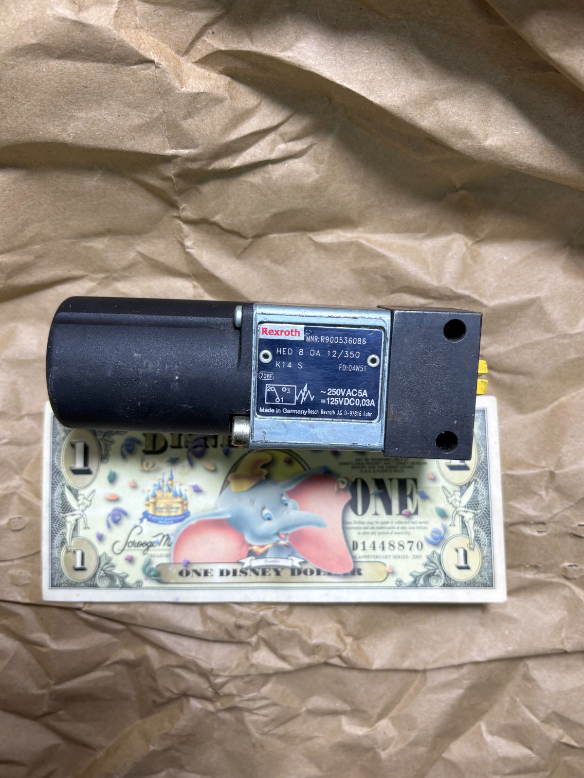 HED8OA1X/350K14S NEW PRESSURE SWITCH R900536086 HED8OA12/350K14S