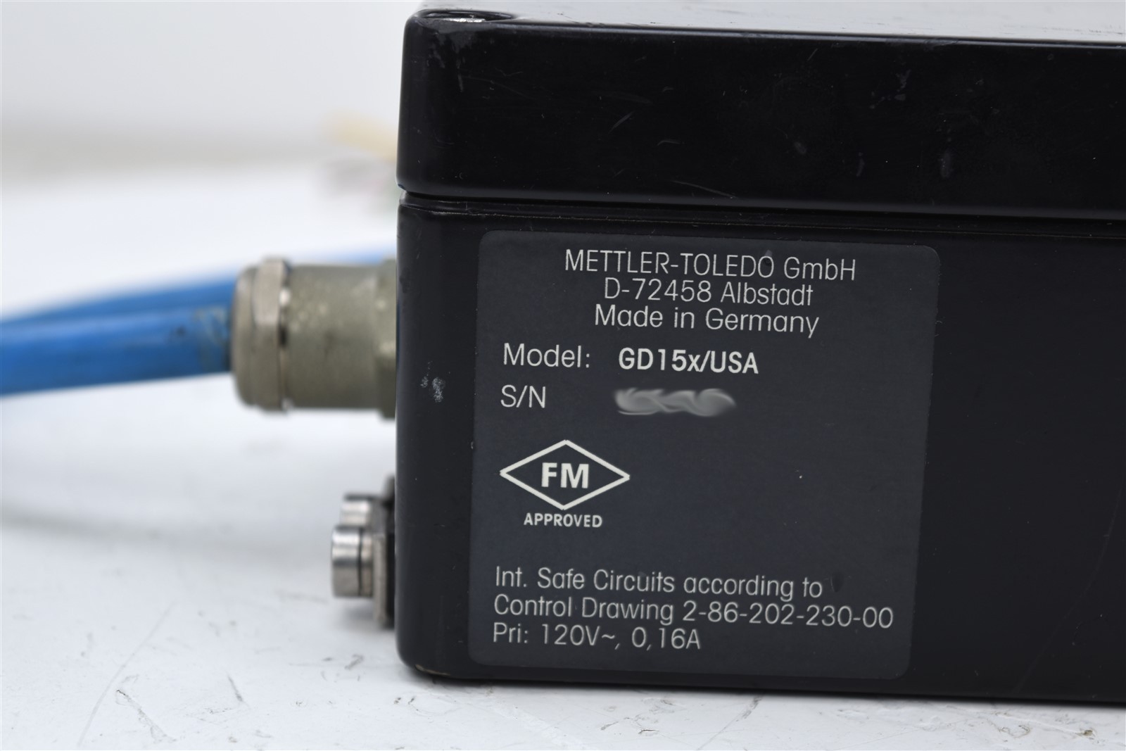 Mettler-Toledo Power Supply Converter Unit GD15x/USA