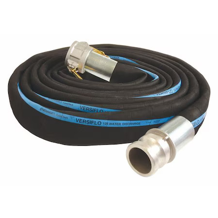 Continental Rd150-50Ce-G Water Hose, 1-1/2″ Id X 50 Ft., Black