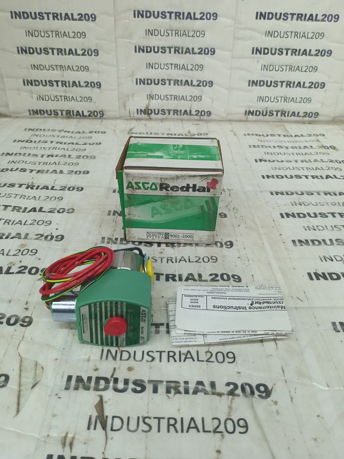 1/4” ASCO 826G220 SOLENOID VALVE