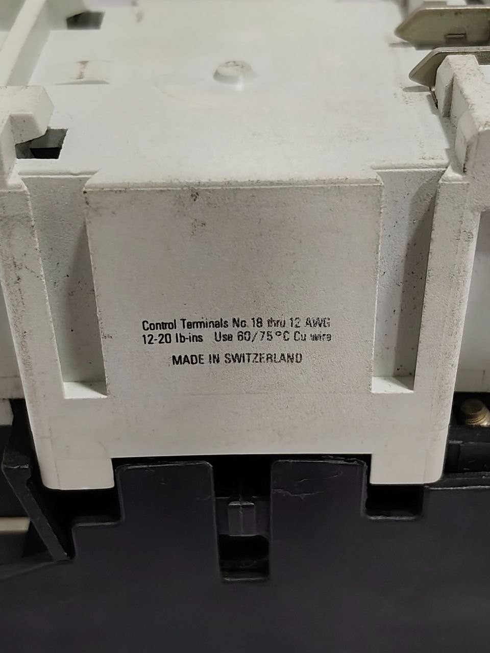 Sprecher+Schuh CS3 Contactor 95V 50Hz 110V 60Hz