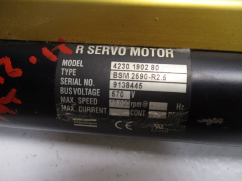 ATLAS COPCO BSM2590-R2.5 NUT RUNNER 570V UNMP