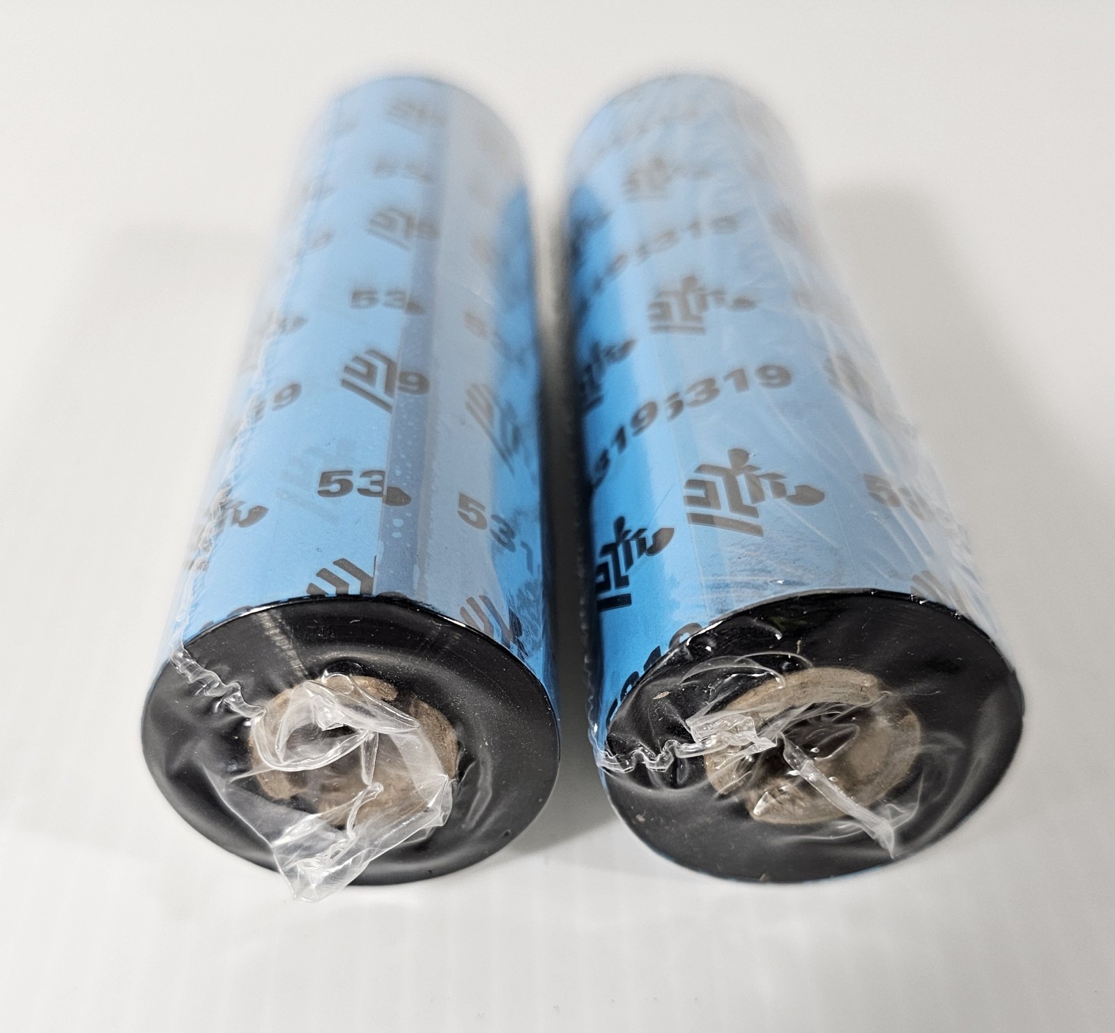 2 Rolls, Genuine Zebra 4.3″ X 2913′ Performance Wax Ribbon Black 05319GS11007